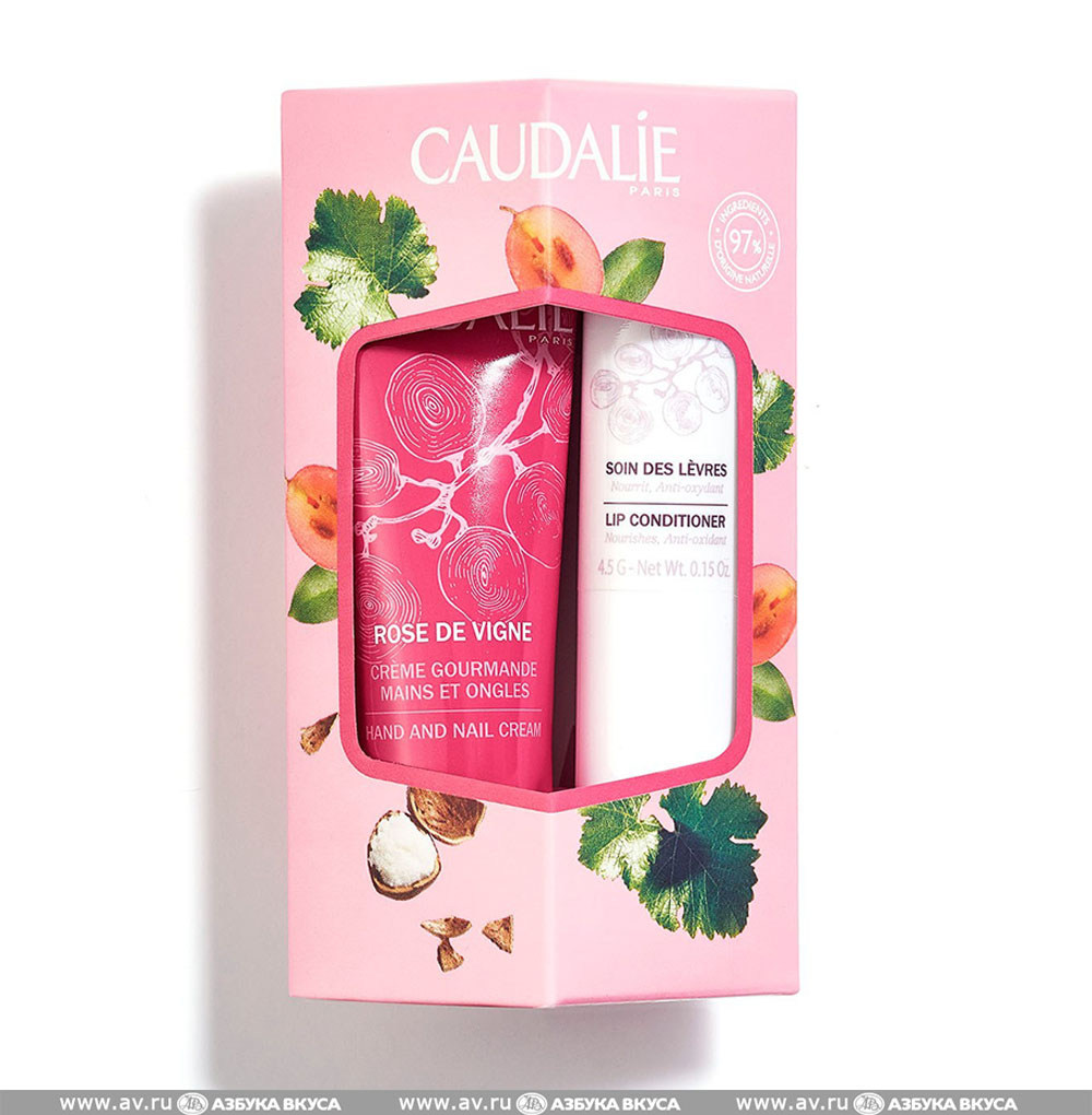 Набор Caudalie "Rose de Vigne" Идеальный дуэт: Крем для рук и ногтей 30 мл + Гигиеническая помада 4,5 г Франция
Набор Caudalie "Rose de Vigne" Идеальный дуэт: Крем для рук и ногтей 30 мл + Гигиеническая помада 4,5 г Франция