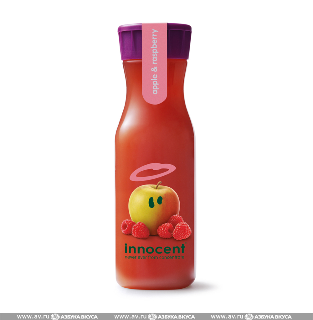 

Сок прямого отжима Innocent из яблок и малины 330 мл Великобритания
