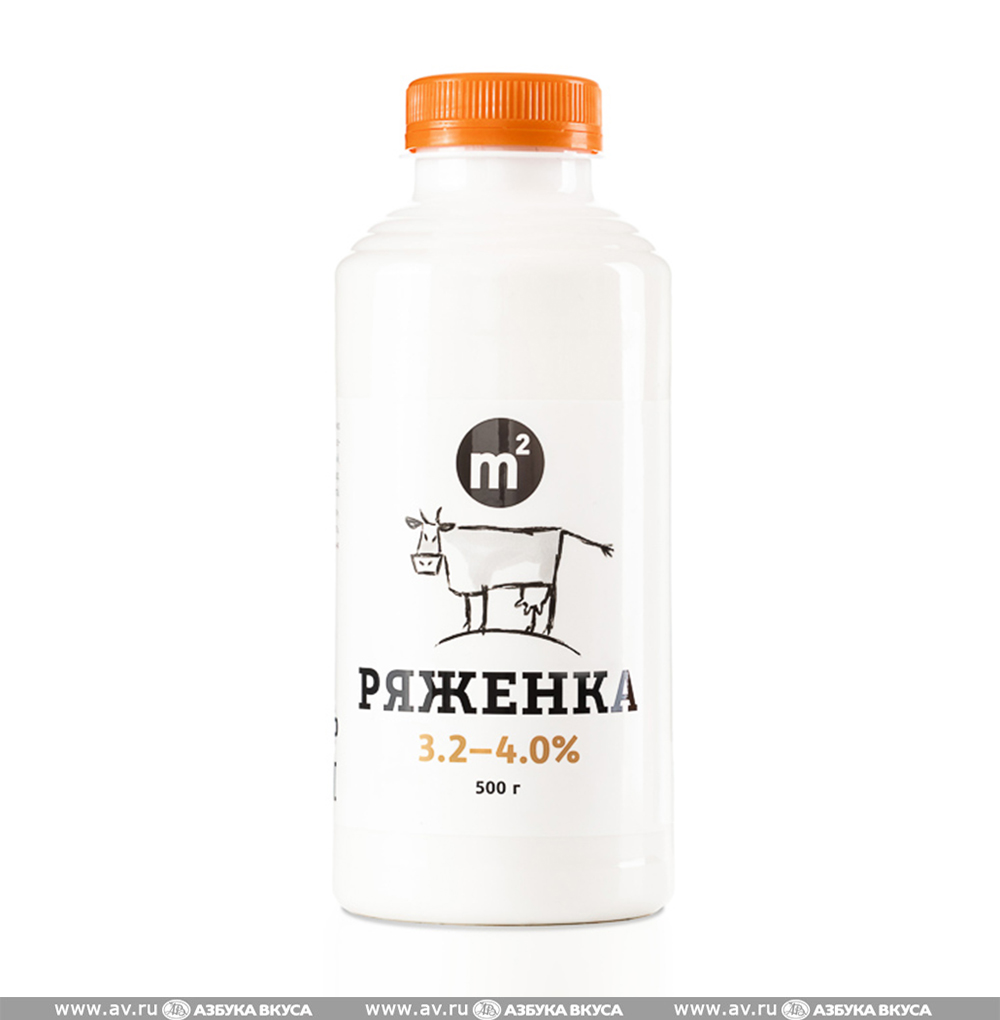 

Ряженка Ферма М2 3,2-4% 500 г Россия