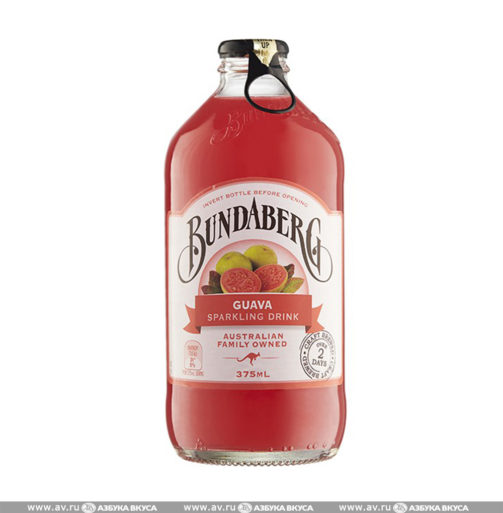 

Напиток безалкогольный газированный Гуава Bundaberg 0.375 л, Австралия