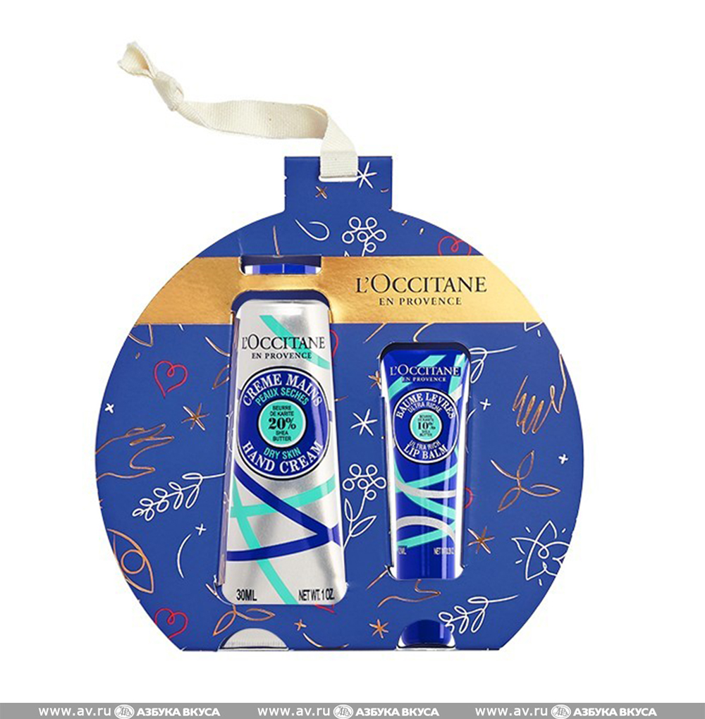 

Набор подарочный L`Occitane Дуэт для нежных объятий и поцелуев карите 1 шт Франция