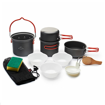 Изображение товара Набор посуды 4 в 1, Naturehike