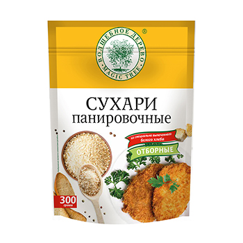 Сухари панировочные, «Волшебное дерево», 300 г, Россия