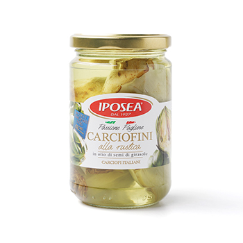 Изображение товара Артишоки Iposea целые в масле 290г Италия