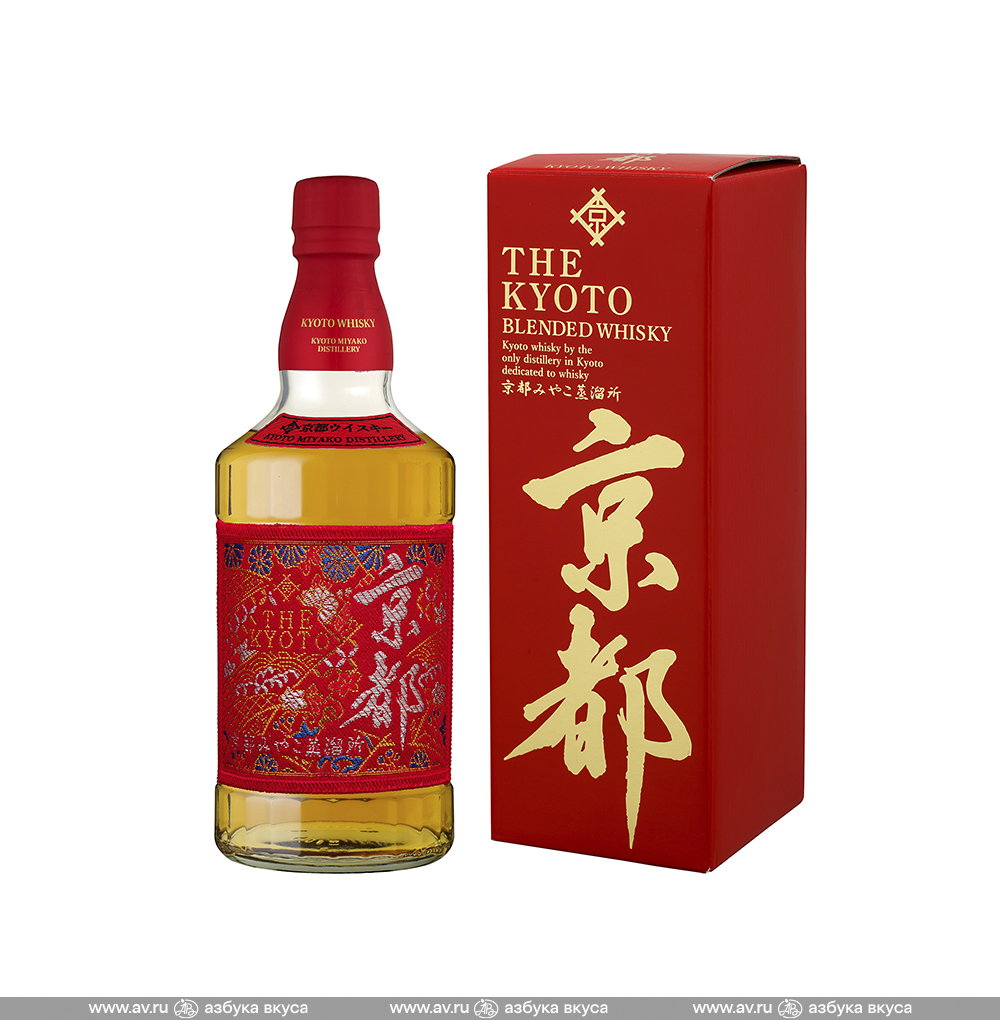 Изображение товара Виски японский The Kyoto Aka-Obi Blended, 0.7 L, п/у