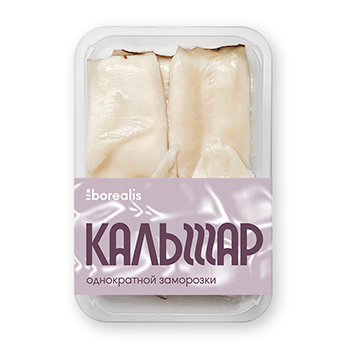 Кальмар командорский тушка очищенная, без кожи, Borealis, 500 г, Россия