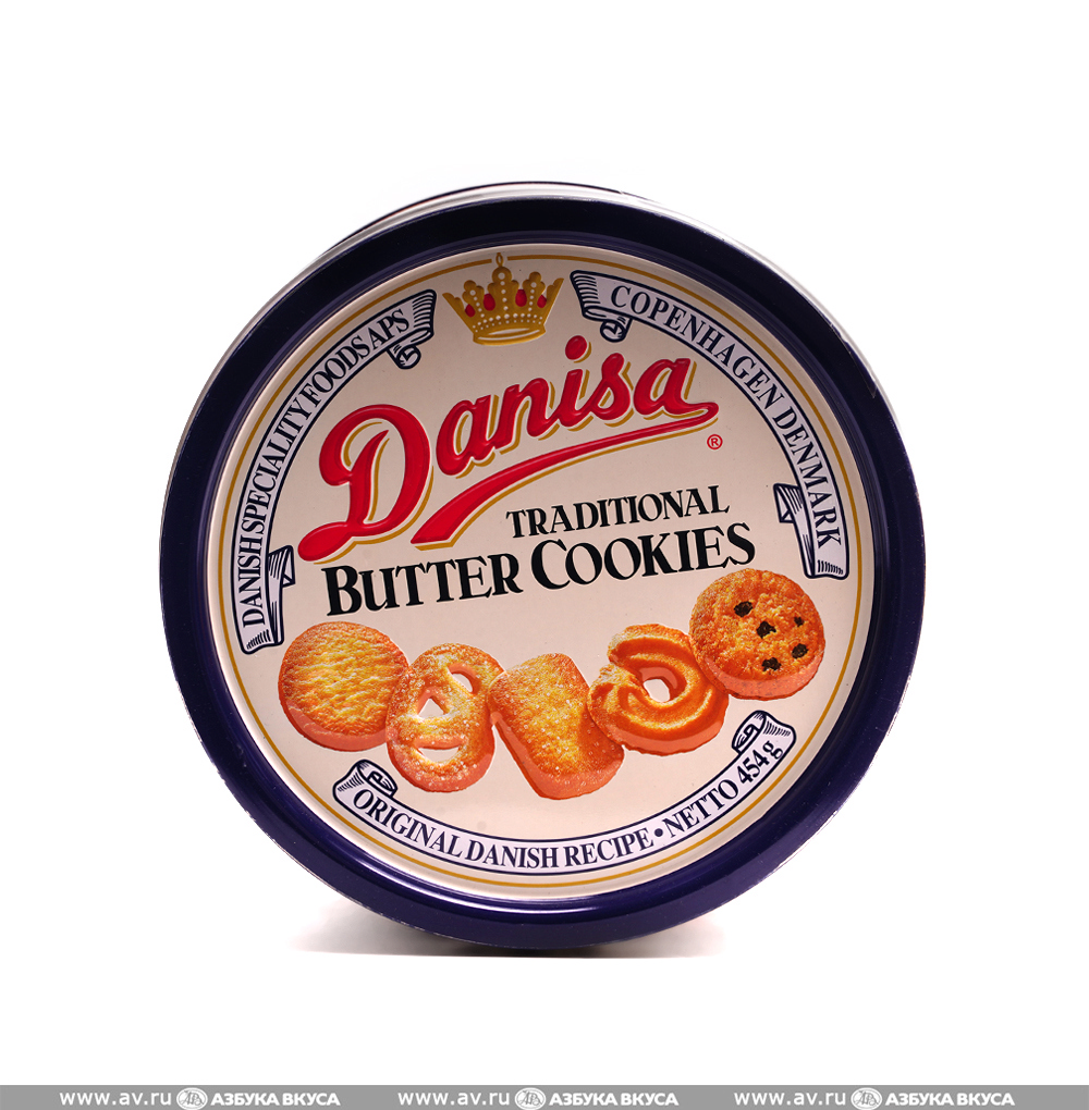 Изображение товара Печенье Butter Cookies сдобное, Danisa, 454 г, Индонезия Изображение товара Печенье Butter Cookies сдобное, Danisa, 454 г, Индонезия