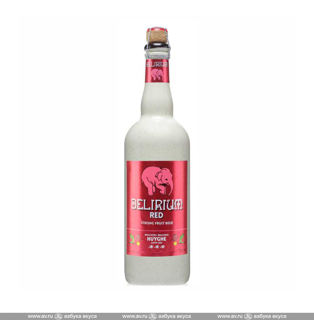 Изображение товара Напиток пивной тёмный Delirium Red 7%, 0.75 L, ст/б, Бельгия Изображение товара Напиток пивной тёмный Delirium Red 7%, 0.75 L, ст/б, Бельгия