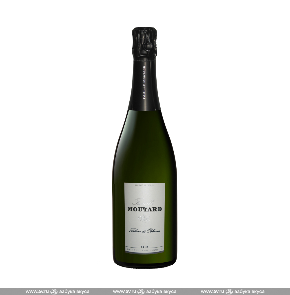 Изображение товара Игристое вино французское белое брют Famille Moutard Blanc de Blancs Brut Moutard, 0.375 L Изображение товара Игристое вино французское белое брют Famille Moutard Blanc de Blancs Brut Moutard, 0.375 L