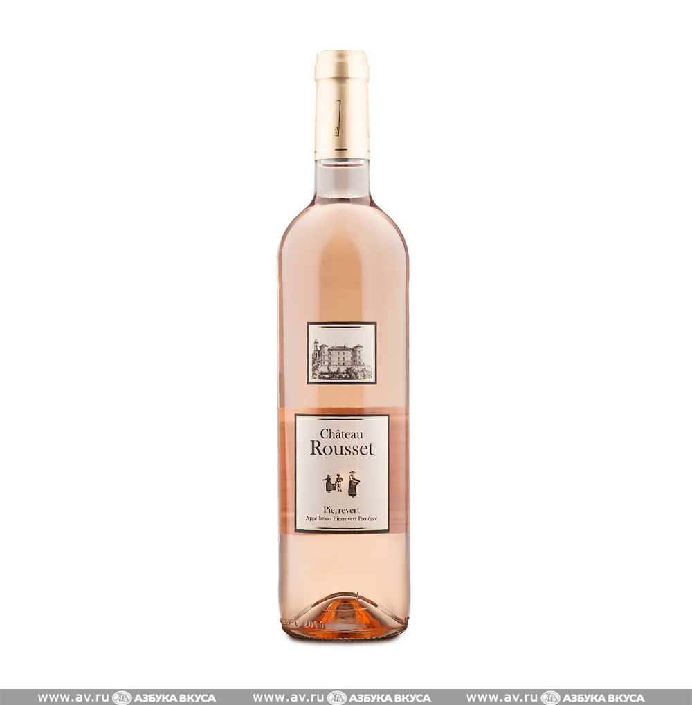 Изображение товара Вино французское розовое AOC Pierrevert Chateau de Rousset, 0.75 L Изображение товара Вино французское розовое AOC Pierrevert Chateau de Rousset, 0.75 L