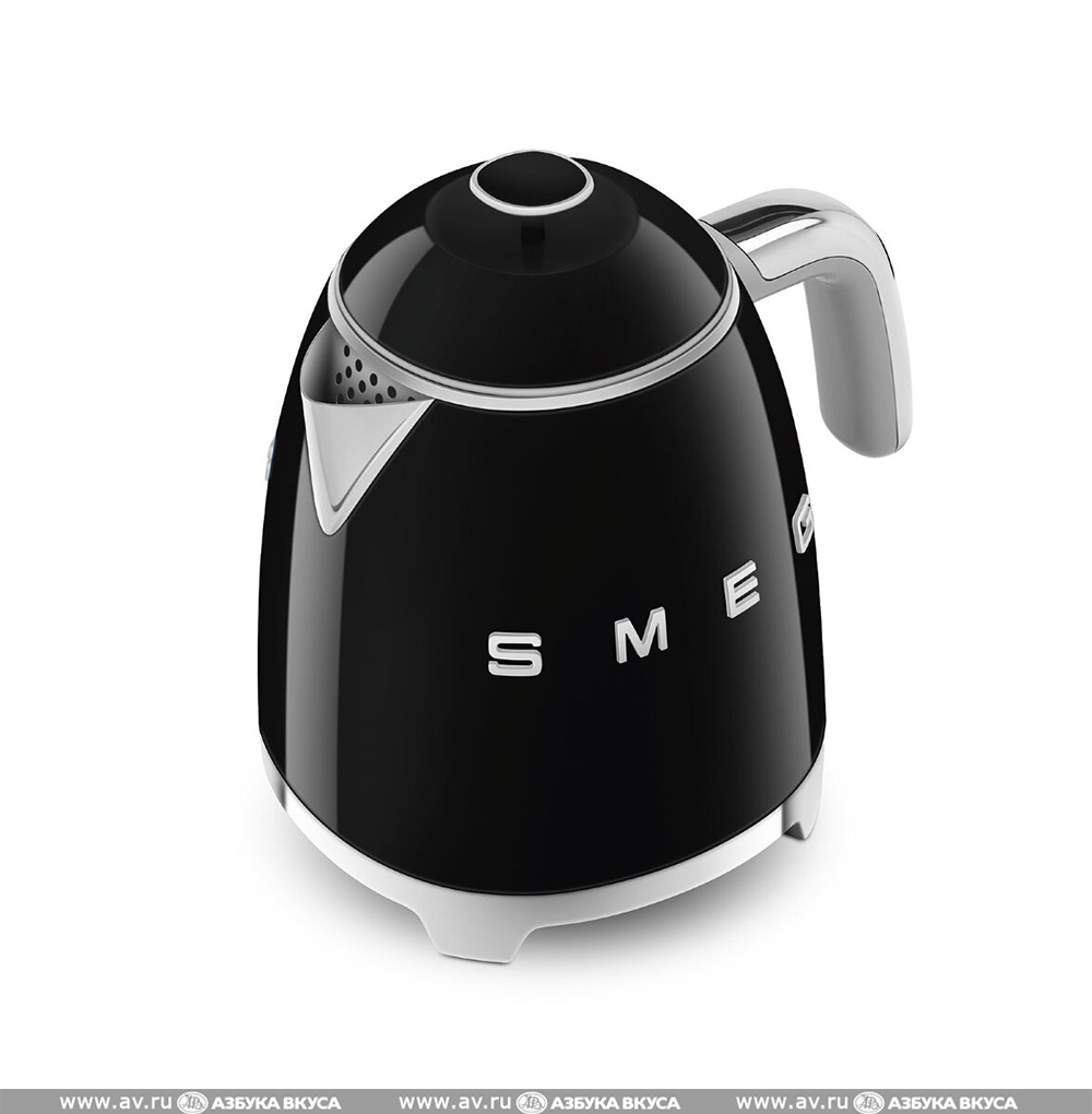 Изображение товара Электрочайник KLF05BLEU мини, SMEG, 0.8 л, чёрный, 1.4 кВт Изображение товара Электрочайник KLF05BLEU мини, SMEG, 0.8 л, чёрный, 1.4 кВт