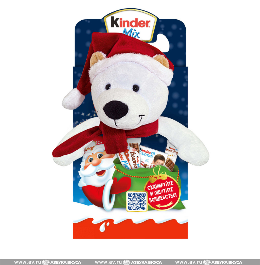 Изображение товара Набор сладостей Mix с игрушкой в ассортименте, Kinder, 137.5 г, 1 шт, Россия Изображение товара Набор сладостей Mix с игрушкой в ассортименте, Kinder, 137.5 г, 1 шт, Россия