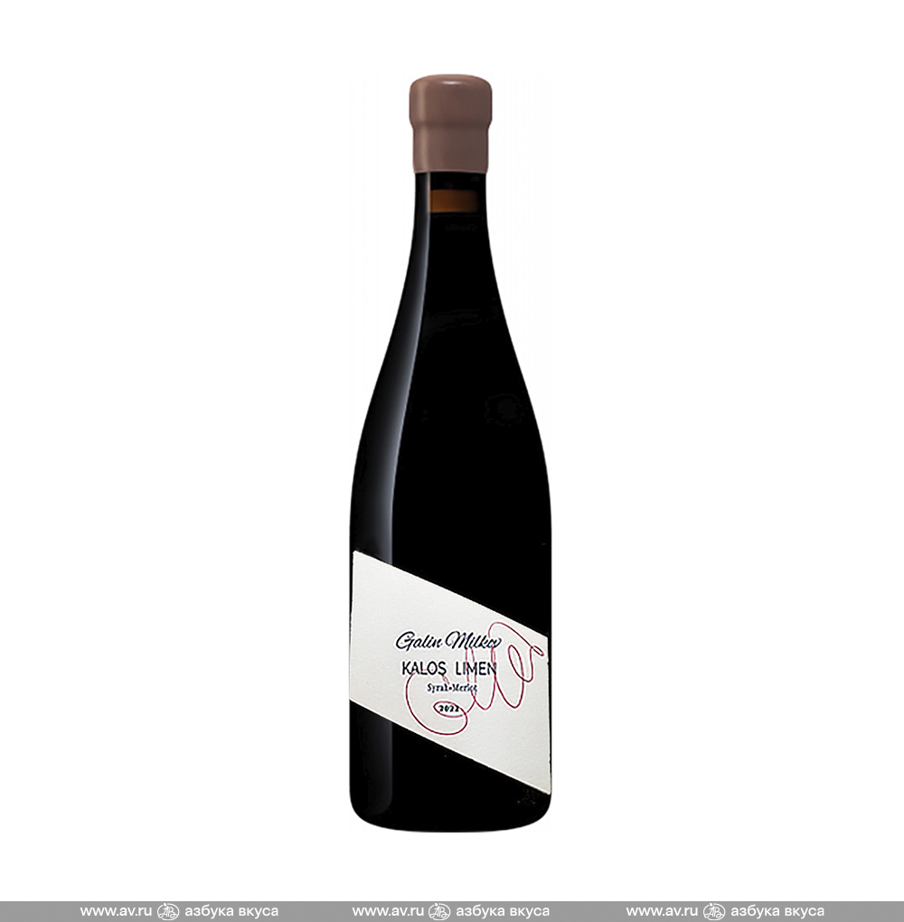 Изображение товара Российское красное вино Kalos Limen Galin Milkov Syrah Merlot 0.75L