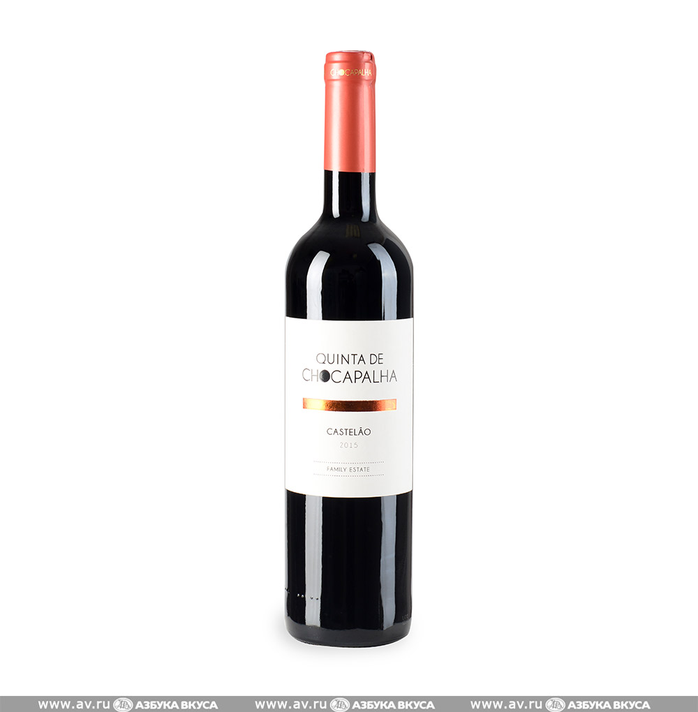 Изображение товара Вино португальское красное IG Lisboa Quinta de Chocapalha Castelao Casa Agricola das Mimosas, 0.75 L Изображение товара Вино португальское красное IG Lisboa Quinta de Chocapalha Castelao Casa Agricola das Mimosas, 0.75 L