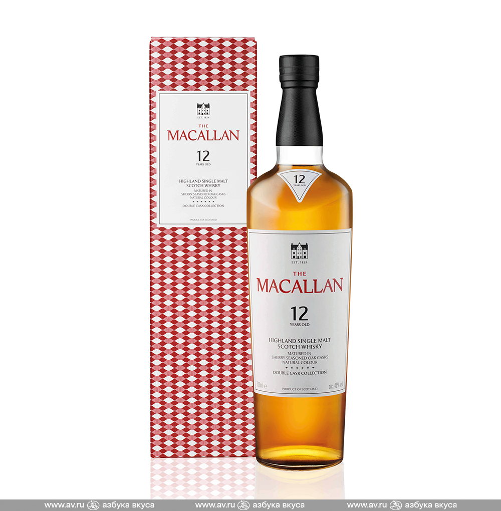 Изображение товара Виски шотландский Macallan Highland Single Malt Double Cask 12 YO, 0.7 L, п/у Изображение товара Виски шотландский Macallan Highland Single Malt Double Cask 12 YO, 0.7 L, п/у