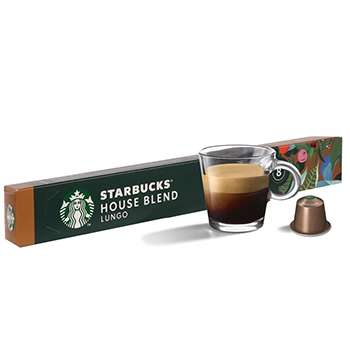 Изображение товара Кофе в капсулах House Blend, Starbucks, 10 шт., 57 г, Швейцария