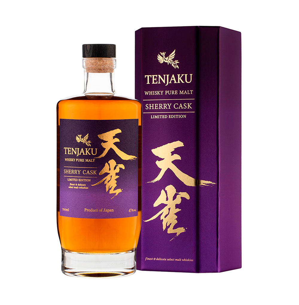 Изображение товара Виски японский Tenjaku Pure Malt Sherry Cask 43%, 0.7 L, п/у
