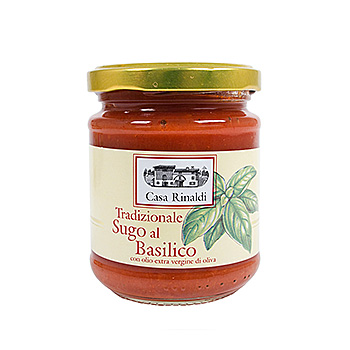 Изображение товара Соус томатный с базиликом для спагетти, Casa Rinaldi, 190 г, Италия