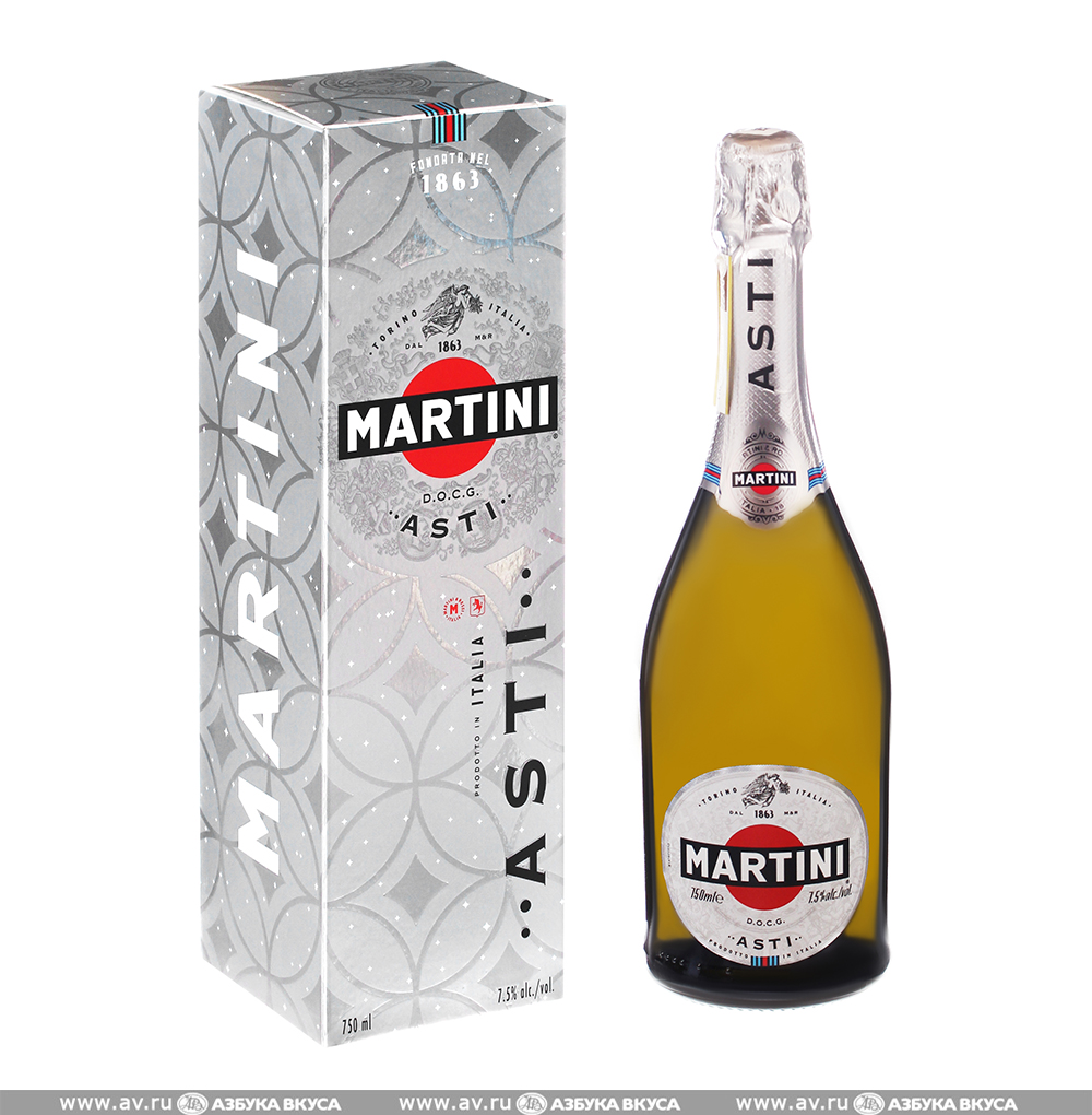 Изображение товара Игристоe вино итальянское белое сладкое DOCG Asti Martini Martini & Rossi, 0.75 L, п/у Изображение товара Игристоe вино итальянское белое сладкое DOCG Asti Martini Martini & Rossi, 0.75 L, п/у