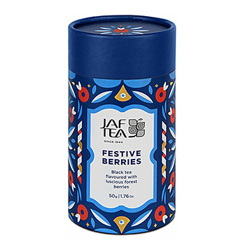 Изображение товара Чай черный JAF TEA Festive berries со вкусом лесных ягод 50 г, Шри-Ланка