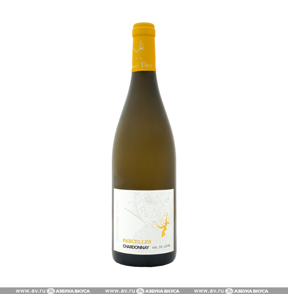 Изображение товара Французское белое вино IGP Val de Loire Chardonnay Parcelles Rethore Davy 0.75L