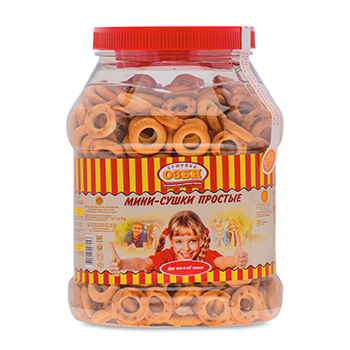 Изображение товара Мини-сушки простые, «Семейка Озби», 700 г, Россия