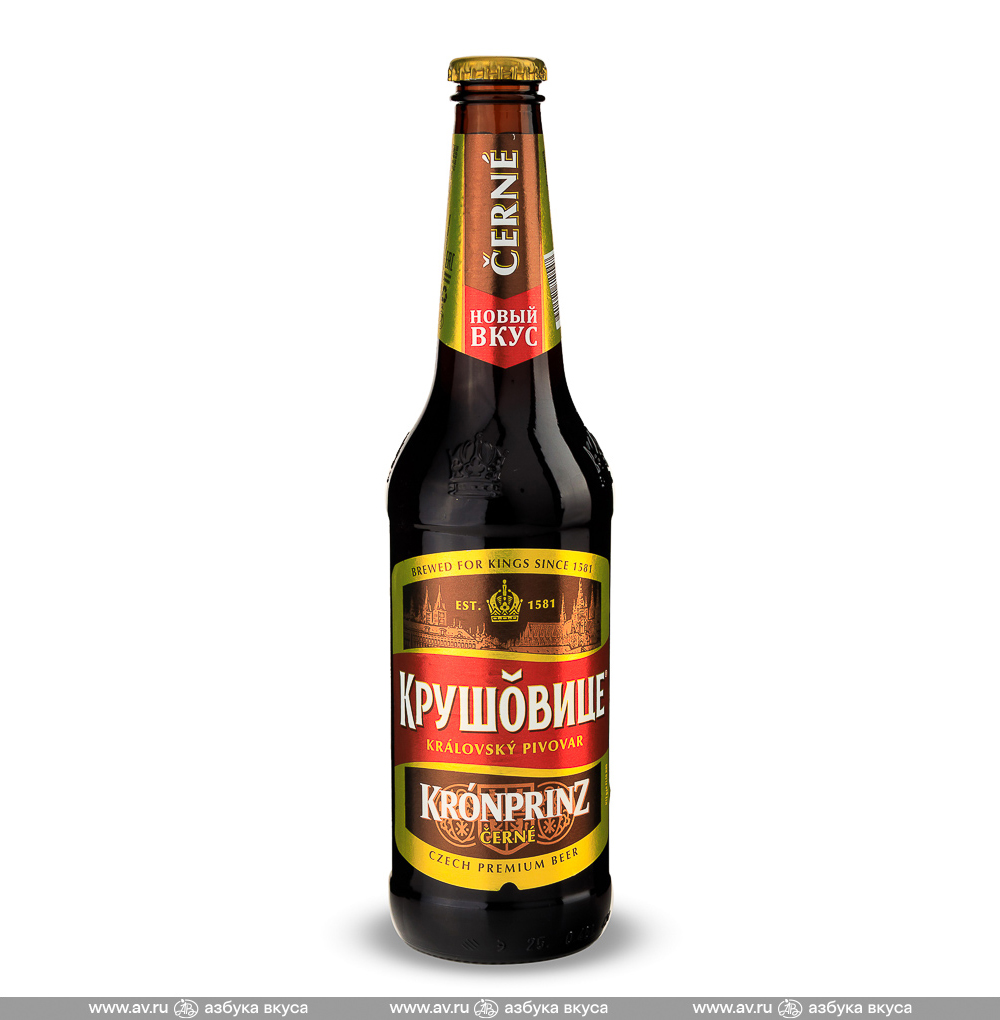 Изображение товара Пиво темное Krusovice Cerne 4,1%, 0.45 L, ст/б, Россия Изображение товара Пиво темное Krusovice Cerne 4,1%, 0.45 L, ст/б, Россия