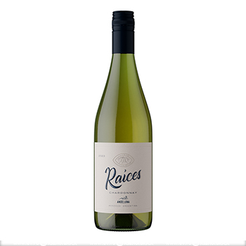 Изображение товара Вино аргентинское белое Raices Chardonnay Mendoza Andeluna, 0.75 L