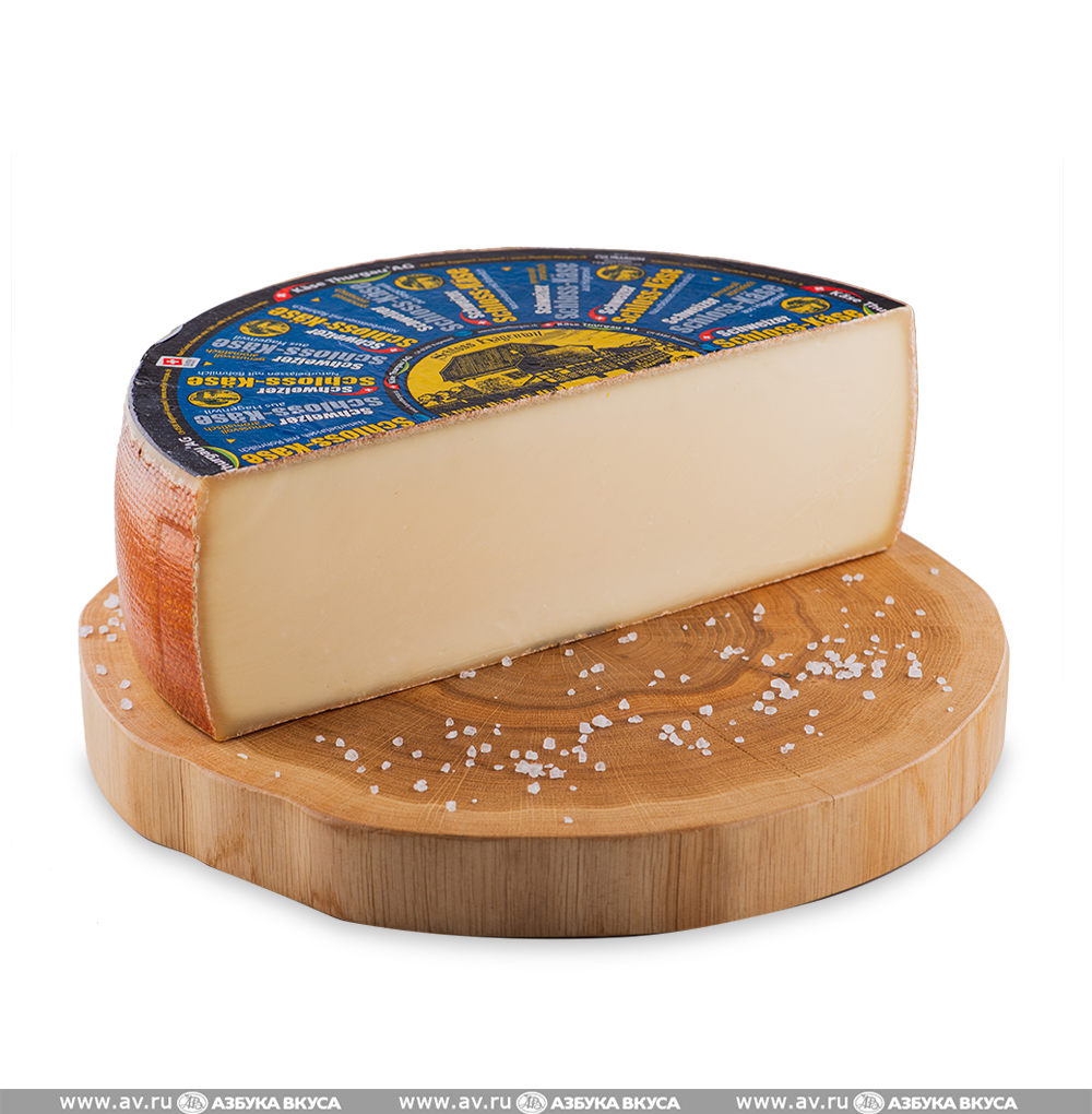 Изображение товара Cыр полутвердый Шлоссер 51%, «Margot Fromages», Швейцария БЗМЖ Изображение товара Cыр полутвердый Шлоссер 51%, «Margot Fromages», Швейцария БЗМЖ