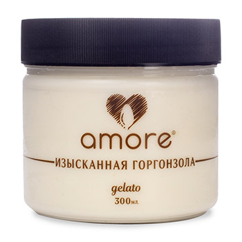 Изображение товара Мороженое молочное «Изысканная горгонзола», Amore, 300 мл, Россия, БЗМЖ