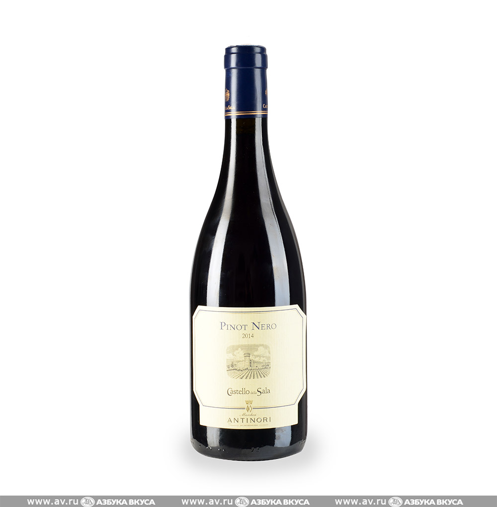 Изображение товара Вино итальянское красное IGT Umbria Castello della Sala Pinot Nero Antinori, 0.75 L Изображение товара Вино итальянское красное IGT Umbria Castello della Sala Pinot Nero Antinori, 0.75 L