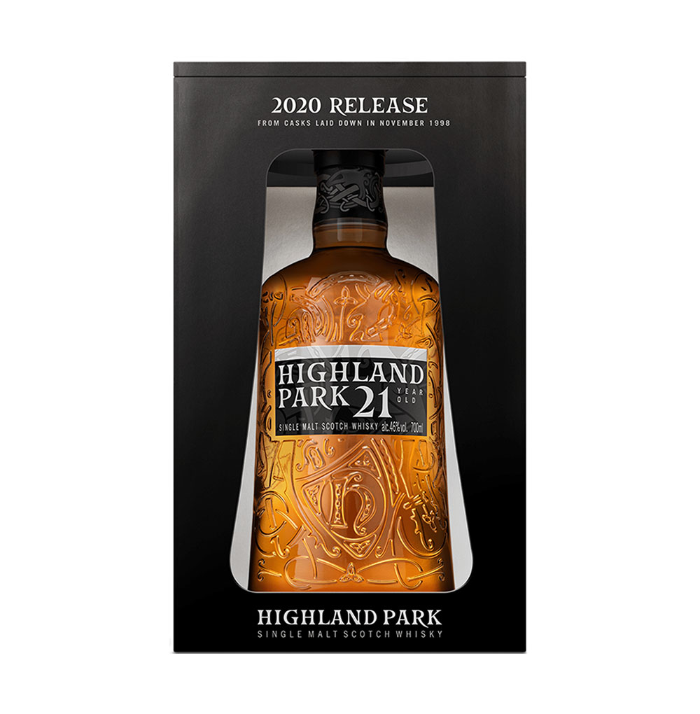 Изображение товара Виски шотландский Highland Park Orkney Single Malt 21 YO 46%, 0.7 L, п/у