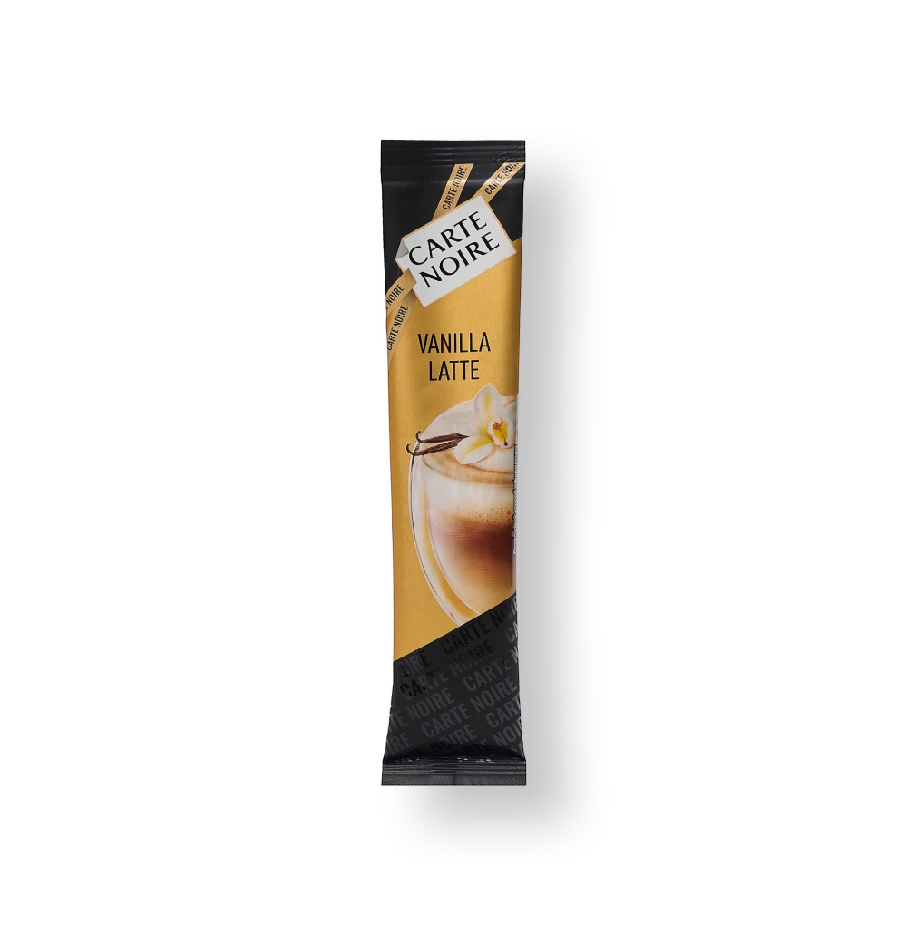 Изображение товара Напиток кофейный растворимый Vanilla Latte, Carte Noire, 16 г, Россия Изображение товара Напиток кофейный растворимый Vanilla Latte, Carte Noire, 16 г, Россия