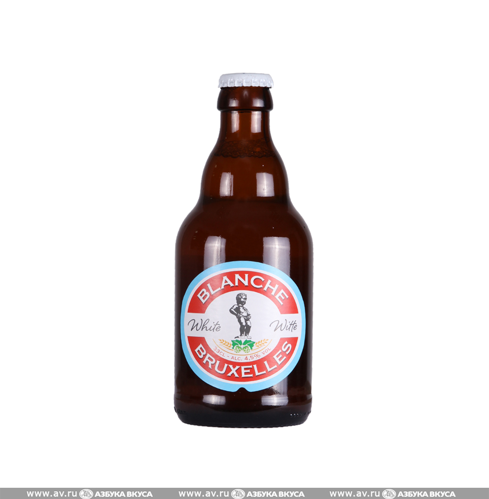 Изображение товара Напиток пивной светлый Blanch de Bruxelles 4,5%, 0.33 L, ст/б, Бельгия Изображение товара Напиток пивной светлый Blanch de Bruxelles 4,5%, 0.33 L, ст/б, Бельгия