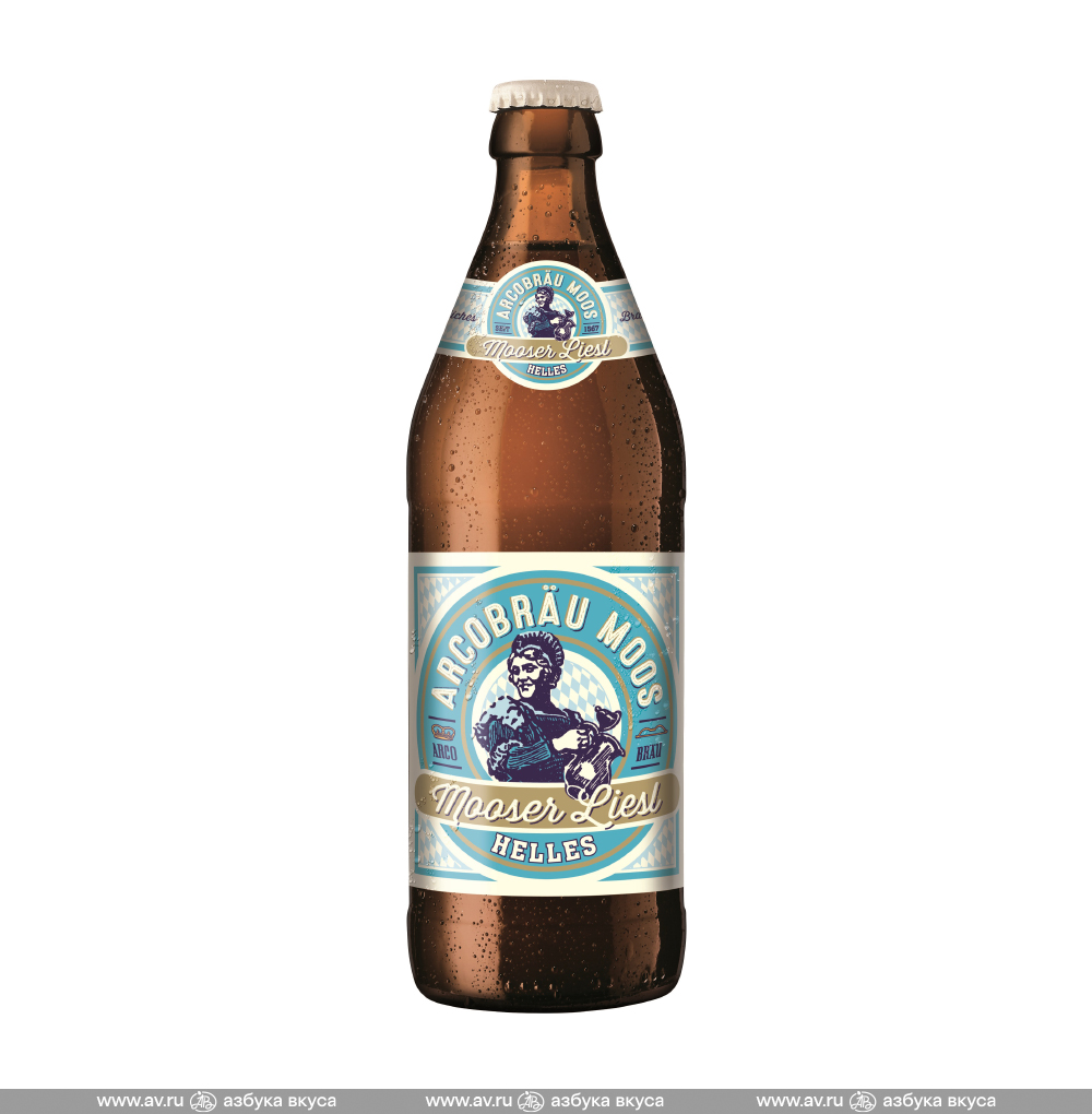 Изображение товара Пиво светлое Arcobrau Mooser Liesl непастер. 5,3%, 0.5 L, ст/б, Германия Изображение товара Пиво светлое Arcobrau Mooser Liesl непастер. 5,3%, 0.5 L, ст/б, Германия