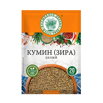 Приправа кумин (зира) иранский целый «Волшебное дерево», 20 г, Россия