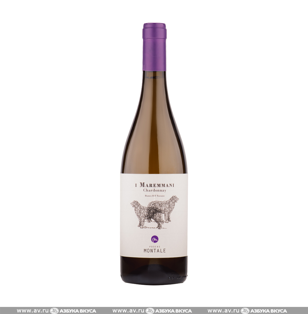 Изображение товара Итальянское белое вино Chardonnay Toscana IGT Podere Montale 0.75L