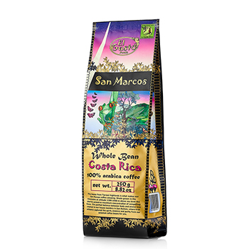 Изображение товара Кофе в зёрнах San Marcos, EL Gusto, 250 г, Коста-Рика