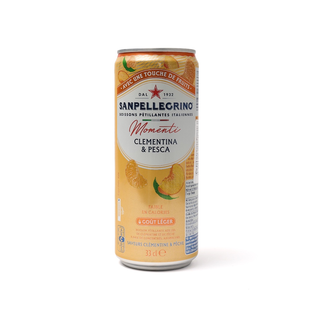 Изображение товара Напиток газированный Sanpellegrino Momenti Clementine & Peach 0.33 л, Италия Изображение товара Напиток газированный Sanpellegrino Momenti Clementine & Peach 0.33 л, Италия