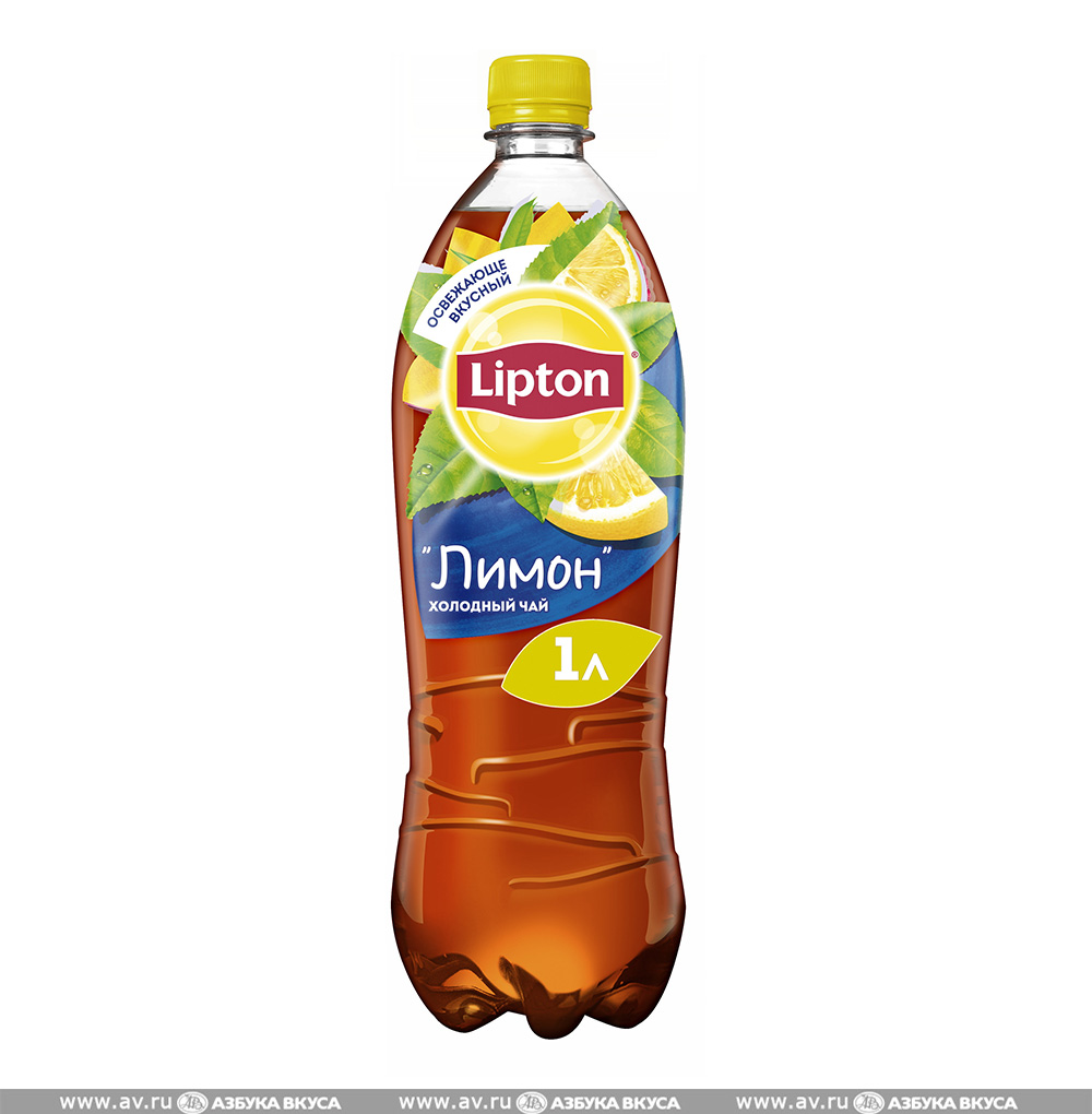 Изображение товара Холодный чай Lipton со вкусом лимон 1 л, Россия Изображение товара Холодный чай Lipton со вкусом лимон 1 л, Россия