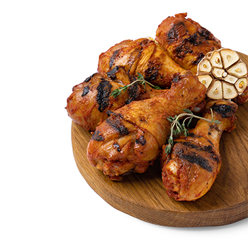 Изображение товара Голени цыплят-бройлеров в маринаде баффало на гриле «Уже Готово», 400 г, Россия