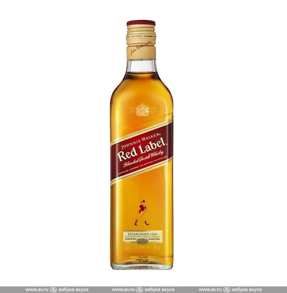Изображение товара Виски шотландский Johnnie Walker Red Label 0.2L