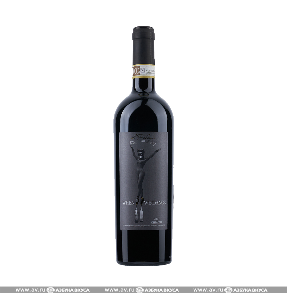 Изображение товара Итальянское красное вино Chianti When We Dance 0.75 Л Тоскана