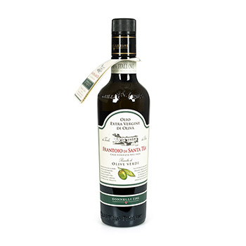 Изображение товара Масло оливковое Extra Vergine Frantoio di Santa Tea. Olive Verdi, Gonnelli 1585, 500 мл, Италия