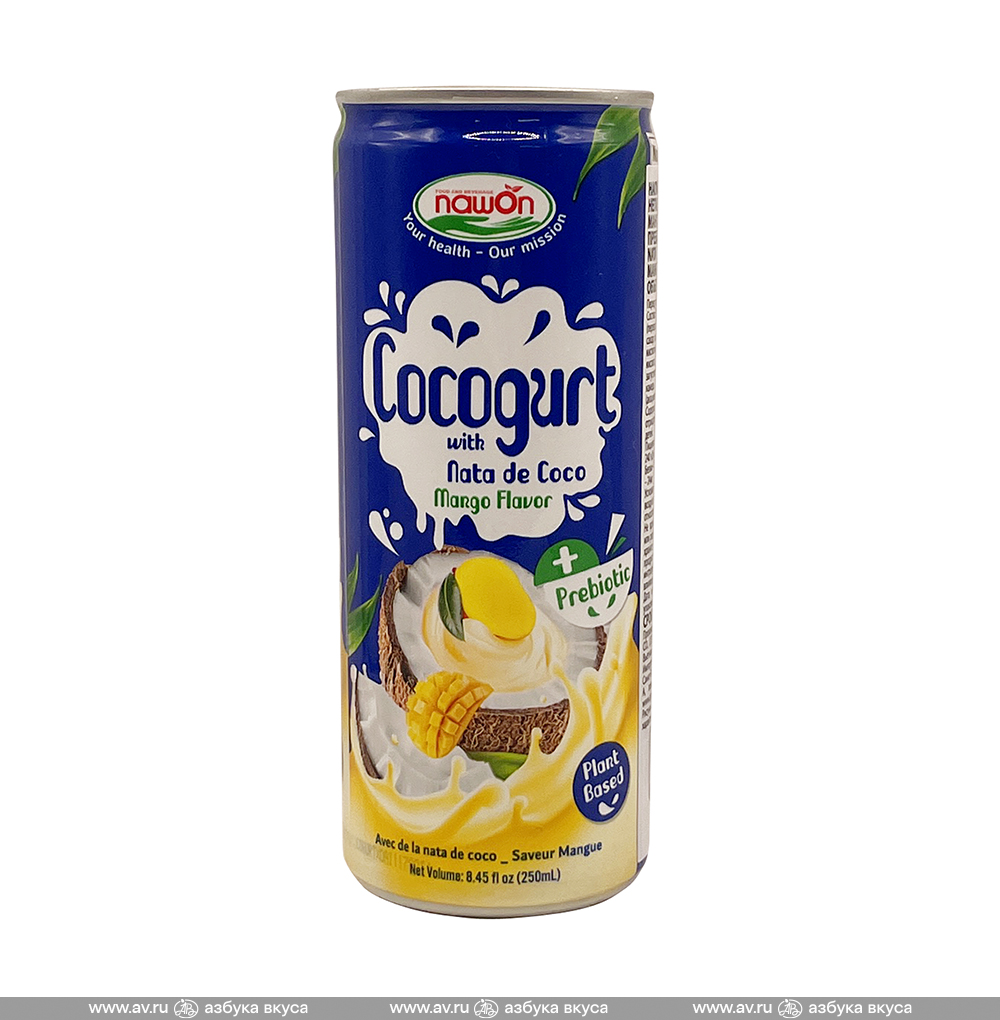 Изображение товара Напиток кокосовый «Манго», пребиотик с мякотью кокоса, Cocogurt, 250 мл, Вьетнам