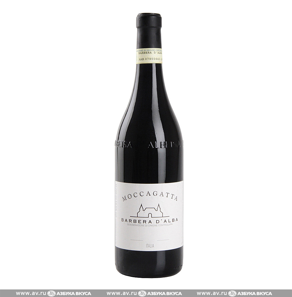 Изображение товара Вино итальянское красное DOC Barbera d'Alba Moccagatta, 0.75 L Изображение товара Вино итальянское красное DOC Barbera d'Alba Moccagatta, 0.75 L
