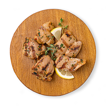 Изображение товара Шашлык из филе бедра индейки на гриле, «Уже готово», 200 г, Россия