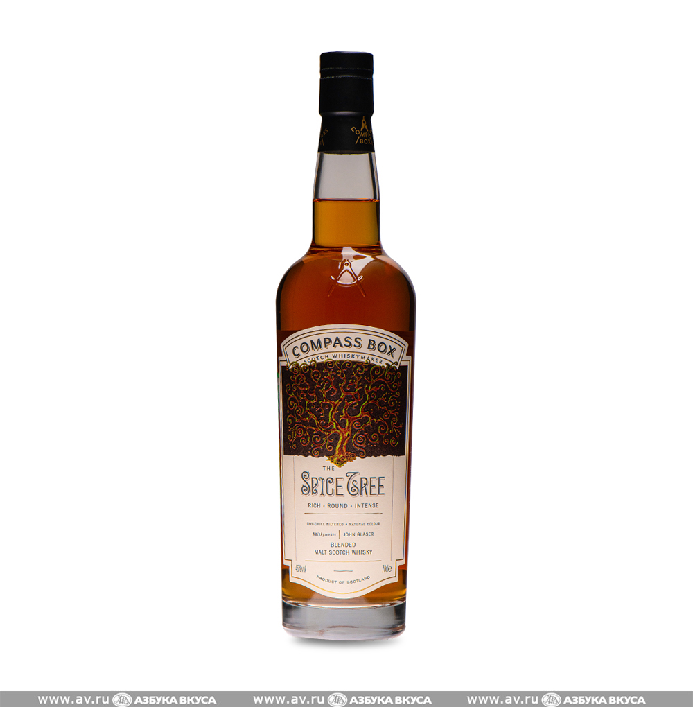 Изображение товара Шотландский виски Compass Box The Spice Tree Blended Malt 46% Изображение товара Шотландский виски Compass Box The Spice Tree Blended Malt 46%