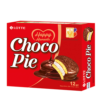 Изображение товара Пирожное в шоколадной глазури, Choco-Pie, 336 г, Россия