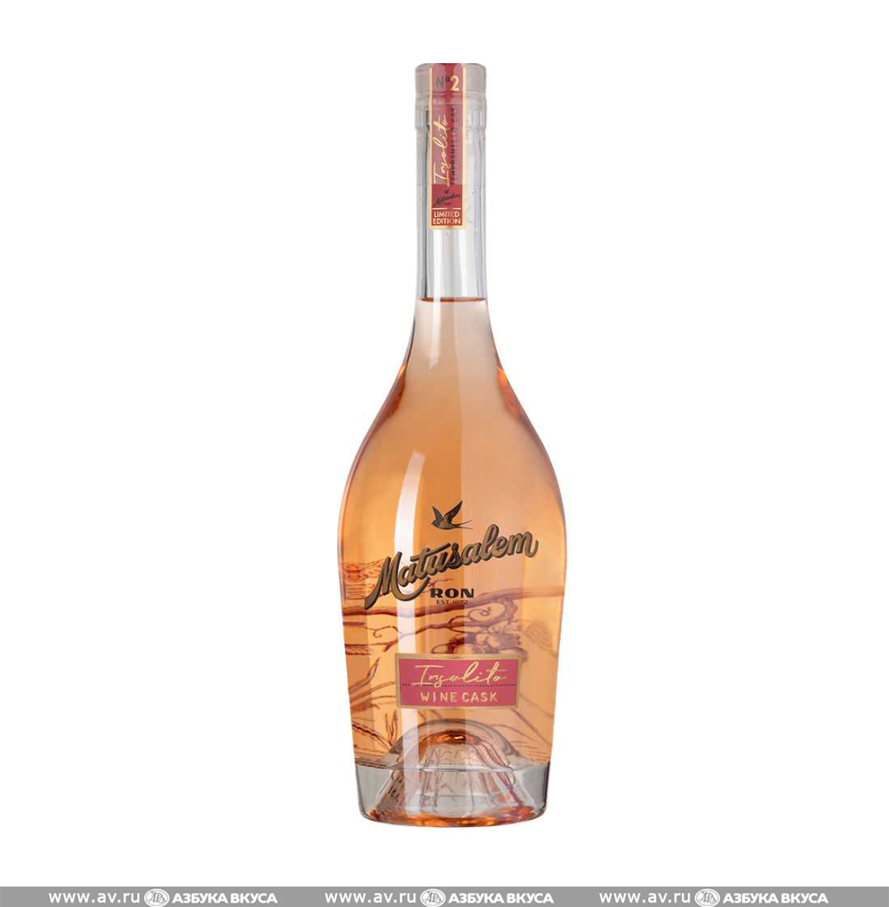 Изображение товара Доминиканский ром Matusalem Insolito Wine Cask 0.7 Л мягкий и ароматный Изображение товара Доминиканский ром Matusalem Insolito Wine Cask 0.7 Л мягкий и ароматный